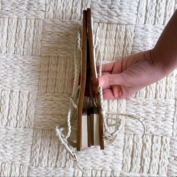 Cult Gaia Juno Leather Sandal 37.5 - Picture 7 of 14